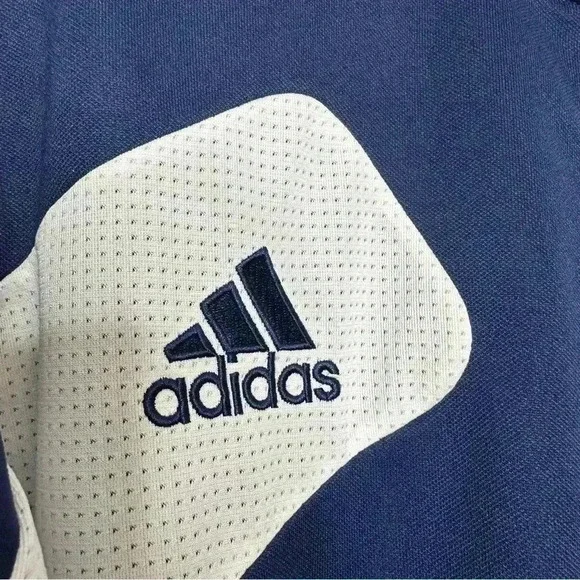 Adidas Condivo Full Zip Training  Jacket Joseph Blue & White Size Large - Picture 11 of 16